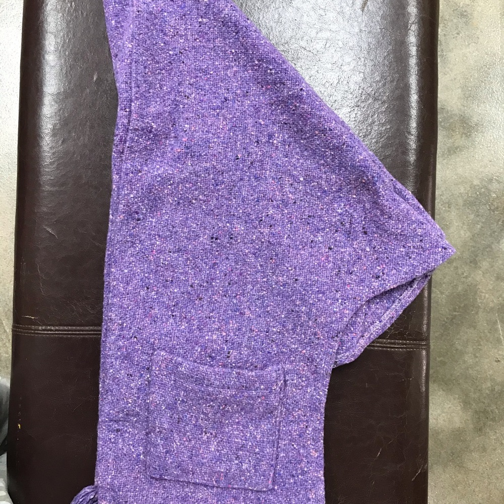 2 shawls with pockets.